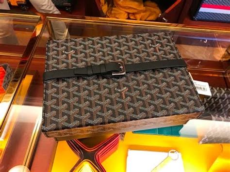 goyard ring box|Goyard watch case 8.